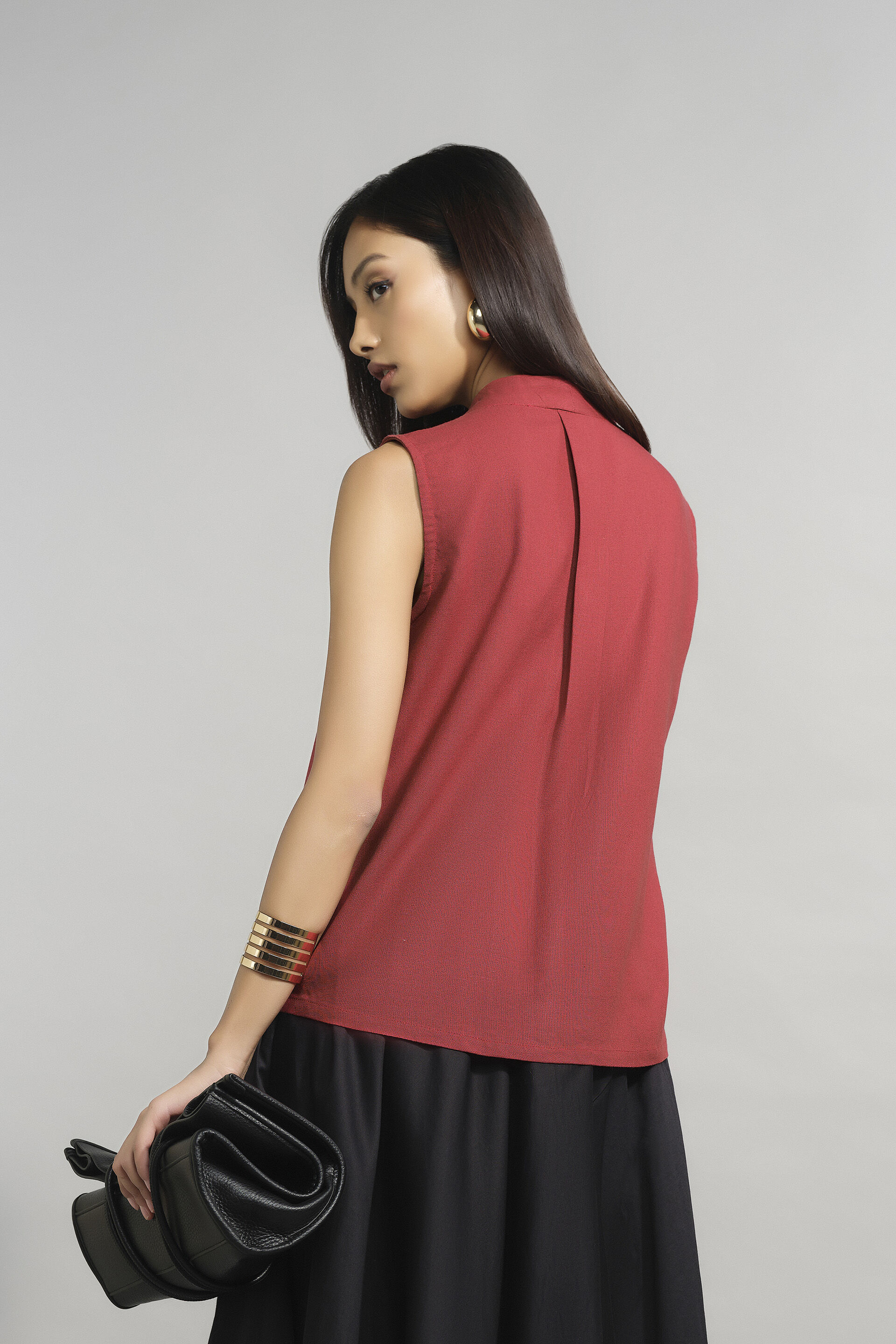 The Poppy Rust Top, Rust, image 4